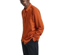 Jack Wolfskin Sierra Canyon Ls M Chemise, Burnt Orange, L Hommes