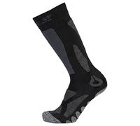 Jack Wolfskin Ski Merino High Cut Chaussettes Unisex Mixte Adulte, Noir, FR : 2XL (Taille Fabricant : 47-49)