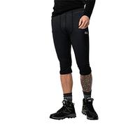 Jack Wolfskin Sky Range Collants 3/4 Homme Black FR: S (Taille Fabricant: S)