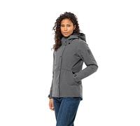Jack Wolfskin Snowy Park JKT W Veste Femme, Noir, M