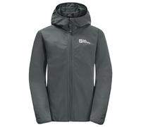 Jack Wolfskin SOLYD Jacket K Veste Softshell, Slate Green, 92 Unisex Kinder