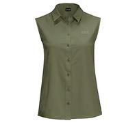Jack Wolfskin Sonora Chemise , Femme, Marron (Light Moss), XL