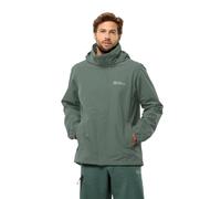 Jack Wolfskin Stormy Point 2l JKT M Veste Imperméable, Hedge Green, m Homme