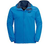 Jack Wolfskin Stormy Point Hardshell Veste Homme, Brilliant Blue, FR : L (Taille Fabricant : L)