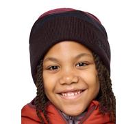 Jack Wolfskin Stripy Knit Beanie K, Bonnet Enfants Unisexes, Pink Lemonade,