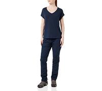 Jack Wolfskin T-Shirt à séchage Rapide Travel T W pour Femme, Bleu Nuit, M