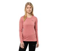 Maillot de corps Jack Wolfskin Sky Thermal à manches longues rose pour femme - XXL