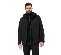 Jack Wolfskin Taubenberg 3in1 JKT M Veste Homme, Noir, L