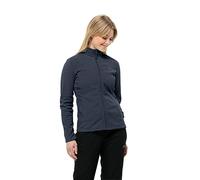 Jack Wolfskin Taunus Fz W Veste en Polaire Femme, Night Blue, XXL