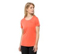 Jack Wolfskin Tech T W T-Shirt, Digital Orange, XS Femme