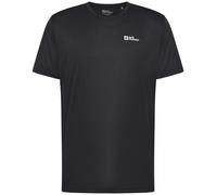 Jack Wolfskin Tech Short Sleeve T-shirt Noir M Homme