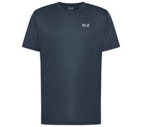 Jack Wolfskin Tech Short Sleeve T-shirt Bleu M Homme