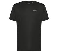 JACK WOLFSKIN T-Shirt fonctionnel noir / blanc, Taille S