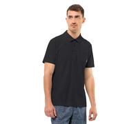 Jack Wolfskin Terral Polo M T-Shirt, Noir, M Homme
