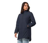 Jack Wolfskin Textor Coat W Manteau, Bleu Nuit, XXL Femme