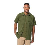 Jack Wolfskin Thompson T-Shirt pour Homme Manches Courtes, Greenwood Checks, 3XL