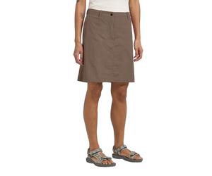 Jack Wolfskin Tihama Skort W Jupe-Short, Cold Coffee, 36 Femmes