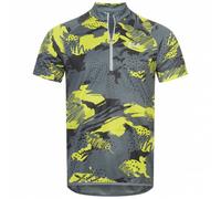 Jack Wolfskin Tourer Halfzip Print Hommes Vélo 1/4-Zip Sweat-shirt 1808531-8205 M