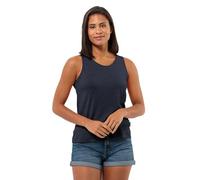 Jack Wolfskin Travel Top W T-Shirt, Bleu Nuit, L Femme