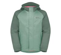 Jack Wolfskin Tucan K Veste de Pluie Mixte, Granite Vert, 140 cm