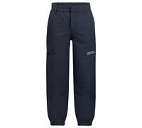 Jack Wolfskin Turbulence Pants K Pantalon de randonnée, Bleu Nuit, 8-9 Ans Mixte Enfant