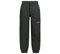 Jack Wolfskin Turbulence Pants K Pantalon de randonnée, Granite Noir, 8-9 Ans Mixte Enfant
