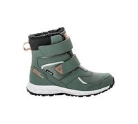 Jack Wolfskin Unisex Kid's Woodland Wt Texapore High Vc K Snow Boot, Gris ardoise/vert, 6 UK