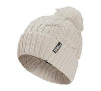 Jack Wolfskin Unisexe Pompom câble tricoté Confortable