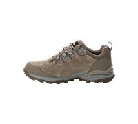 Jack Wolfskin Unisex's Refugio Texapore Low W Hiking Shoe, châtaigne, 7 UK