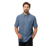 Jack Wolfskin Vandra S/S Chemise, Bleu élémentaire, m Homme