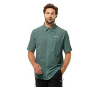 Jack Wolfskin Vandra S/S Chemise, Vert Jade, L Homme