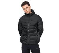 Jack Wolfskin Veste À Capuche En Duvet Tundra Pour Hommes - Phantom - XXL