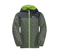 Jack Wolfskin Veste de survêtement pour femme Rainbow Paw - Thyme Green All Over, 116
