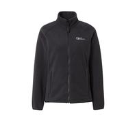 JACK WOLFSKIN Veste en polaire fonctionnelle 'Moonrise' noir / blanc, Taille L