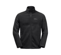 JACK WOLFSKIN Veste en polaire fonctionnelle 'Winterstein' pierre / noir, Taille L