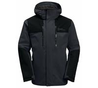 JACK WOLFSKIN Veste fonctionnelle gris foncé / noir, Taille S