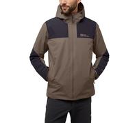 Jack Wolfskin Veste isolée imperméable et respirante Jasper pour hommes