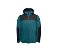 JACK WOLFSKIN Veste outdoor 'Jasper' bleu / noir, Taille S