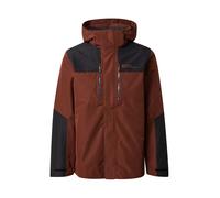 JACK WOLFSKIN Veste outdoor 'Jasper' rouille / noir, Taille L