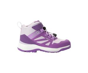 Jack Wolfskin Villi Hiker Texapore Mid Chaussures de Marche Unisexes pour Enfant, Sea Rose, 32 EU