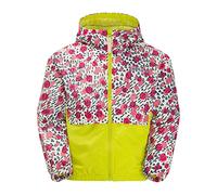 Jack Wolfskin Villi Veste K Fille, Pink Lemonade All Over, 140 cm