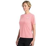 Jack Wolfskin Vonnan Graphic Short Sleeve T-shirt Rose XL Femme
