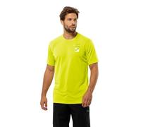 Jack Wolfskin Vonnan S/S Graphic T M T-Shirt, Firefly, XL Homme
