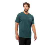 T-shirt Jack Wolfskin Vonnan à manches courtes vert foncé. - S