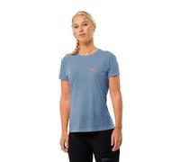 Jack Wolfskin Vonnan S/S T W T-Shirt, Bleu élémentaire, s Femme