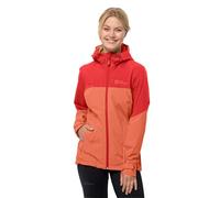 Jack Wolfskin Weiltal 2 L JKT W Veste imperméable Femme, Guave, s