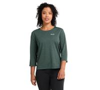 Jack Wolfskin - Women's Wildtrail 3/4 - T-shirt technique - XL - sago palm