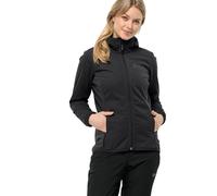Jack Wolfskin Windhain Veste pour femme Noir Taille M