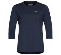 Jack Wolfskin - Women's Crosstrail 3/4 Tee - Haut à manches longues - XL - midnight sky