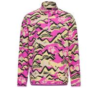 Jack Wolfskin - Women's Paw Era 100 Print Halfzip - Pull polaire - S - mountain paw foxglove